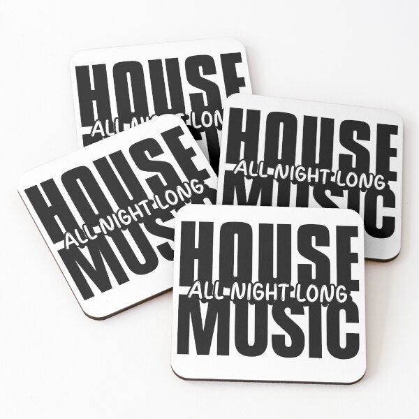 Item preview, House Music All Night Long designed and sold by Six Deers.