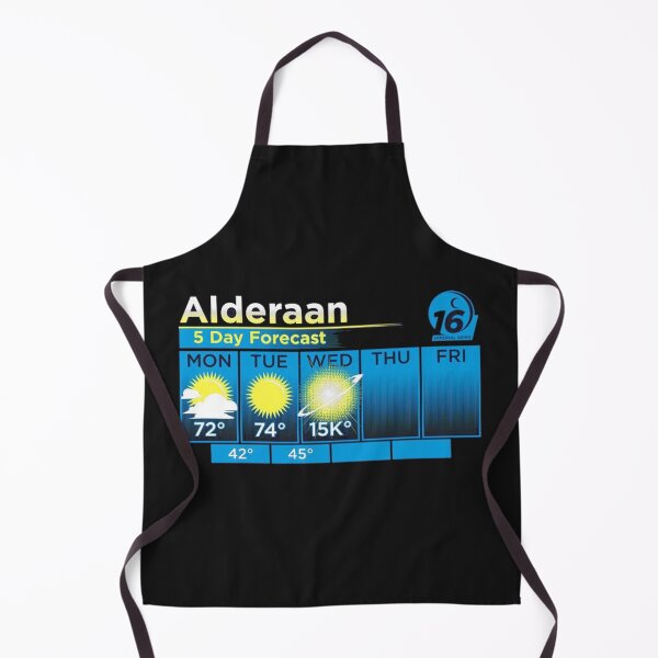 Item preview, ALDERAAN 5 DAY FORECAST designed and sold by SvenNacht.