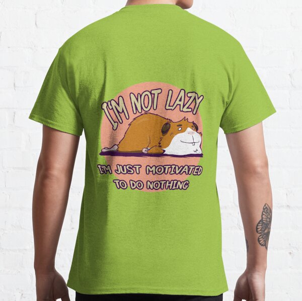 Lazy Guinea Pig Classic T-Shirt