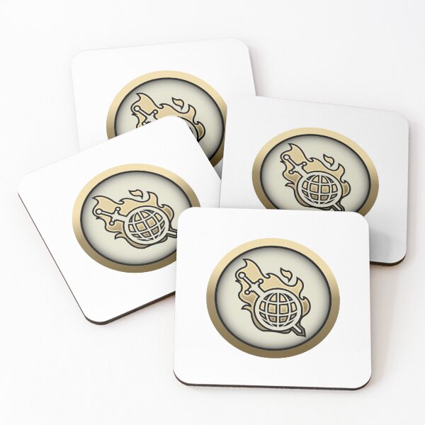 Burning World Benny Coasters (Set of 4)