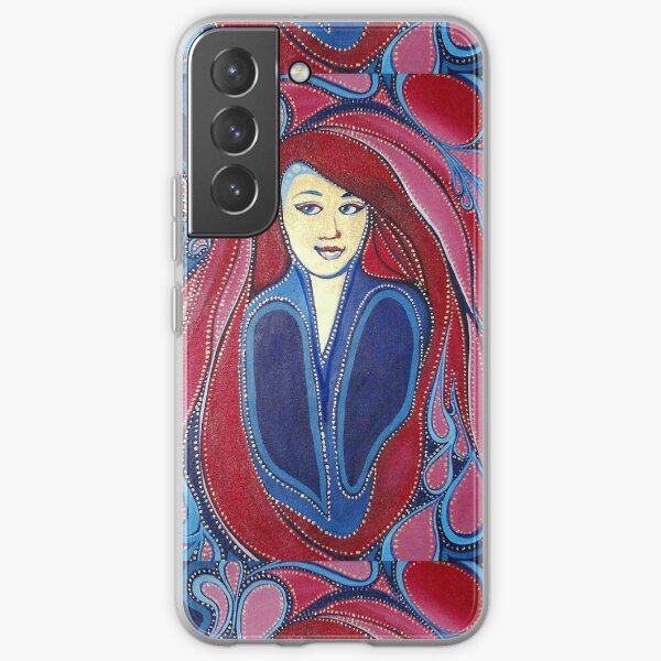 Lady Samsung Galaxy Soft Case