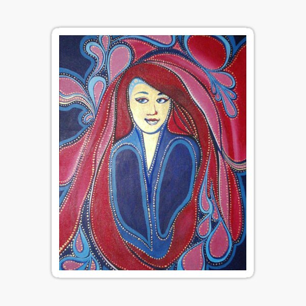 Lady Sticker