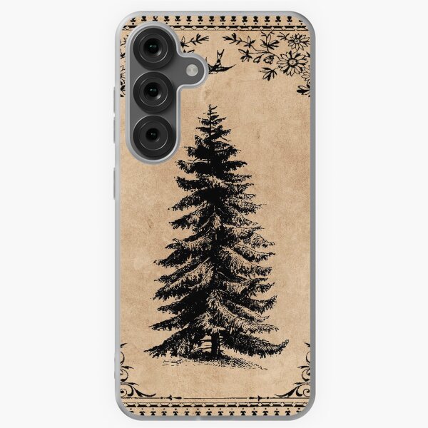 Item preview, Vintage Pine Tree designed and sold by HexenNoir.