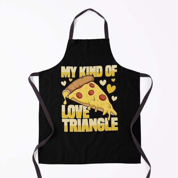 Item preview, My Kind Of Love Triangle - Funny Pizza designed and sold by Dan66.