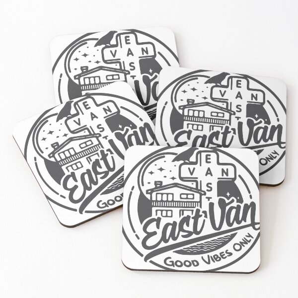 Item preview, Good Vibes in East Vancouver designed and sold by HiberniaArt.
