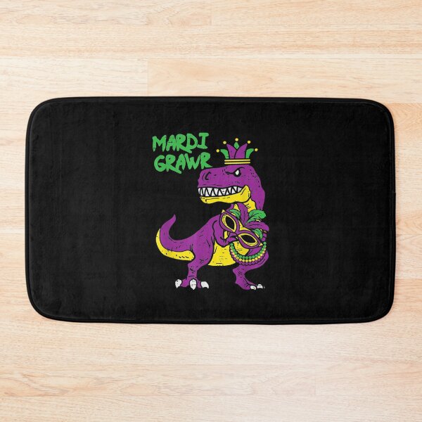 Artikelvorschau, Mardi Grawr Jester Trex Dinosaurier entworfen und verkauft von birdmorrison.