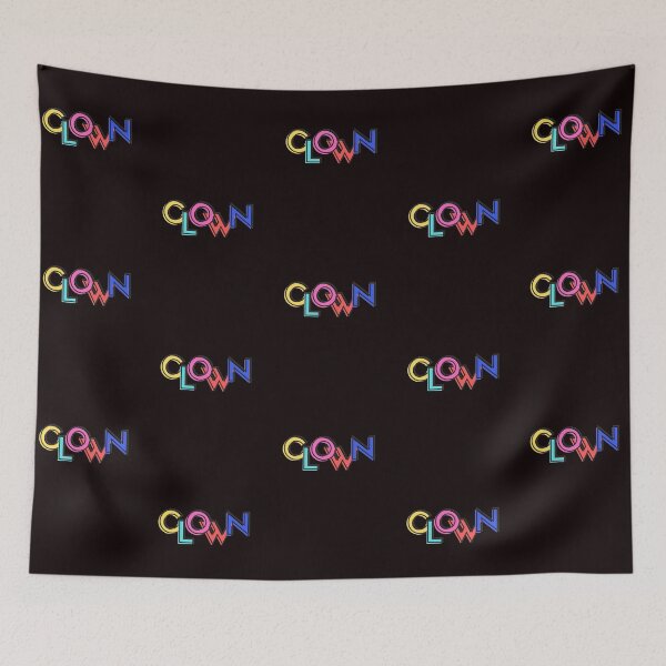 Item preview, Clown Typography  designed and sold by hashtaghastag.