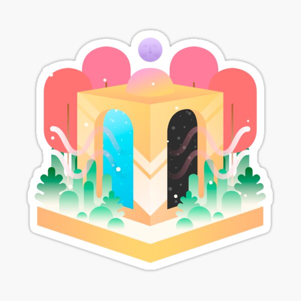 Tempel der Zeit Sticker