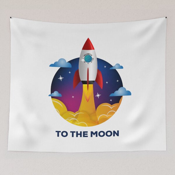 Item preview, To The Moon designed and sold by Everythingafter.
