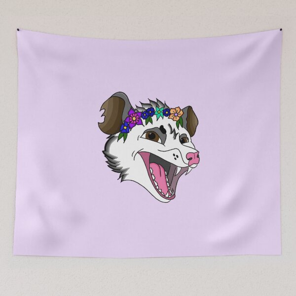 Item preview, Flower Crown Possum designed and sold by AliJ567.