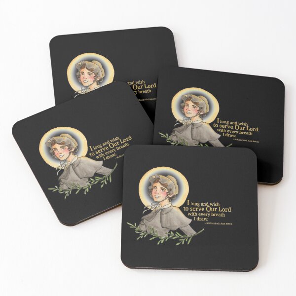 Item preview, Elizabeth Ann Seton - "To Serve Our Lord" designed and sold by SaintlyStitches.