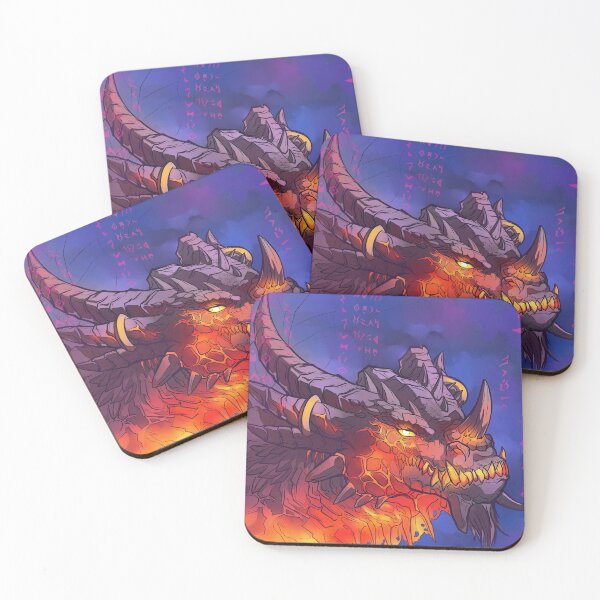 Item preview, Wrathion The Black Emperor Black Dragon designed and sold by JulieColibri.
