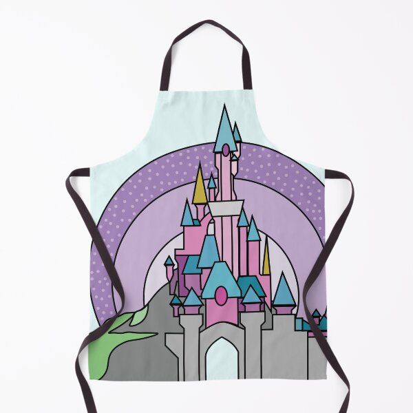 Item preview, Magical Paris Castle - Stained Glass - With Rainbow designed and sold by AddisonArtworks.