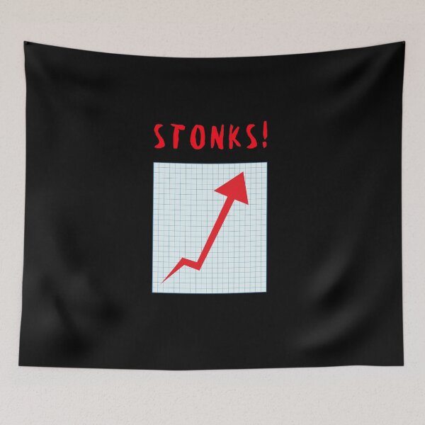 Item preview, Stonks! designed and sold by fireproofblaze.