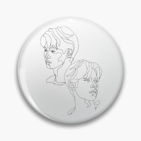 Item preview, brightwin line art designed and sold by SKETCHED OUT.
