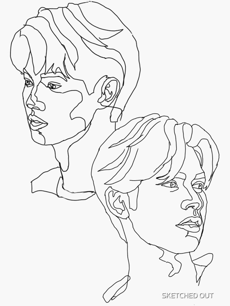brightwin line art