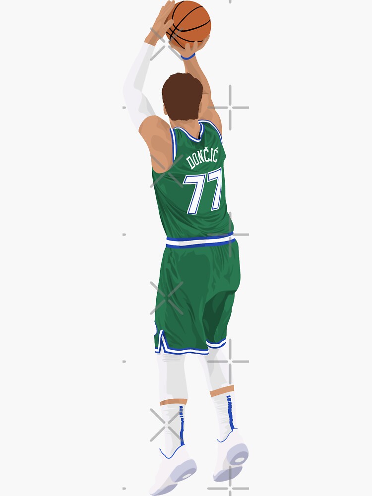 Luka Doncic  Sticker for Sale by RayFinkleShop