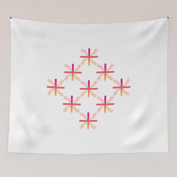 Item preview, gradient cross and droplet pattern designed and sold by rtt-mer.