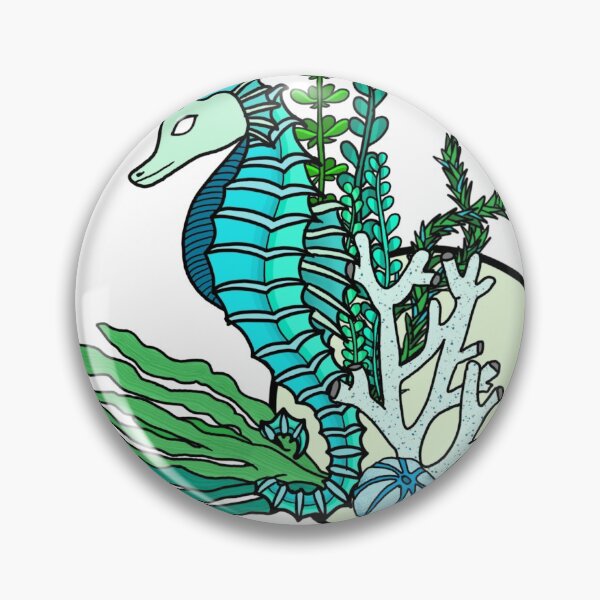 Item preview, Minty Fresh Seahorse designed and sold by AliJ567.