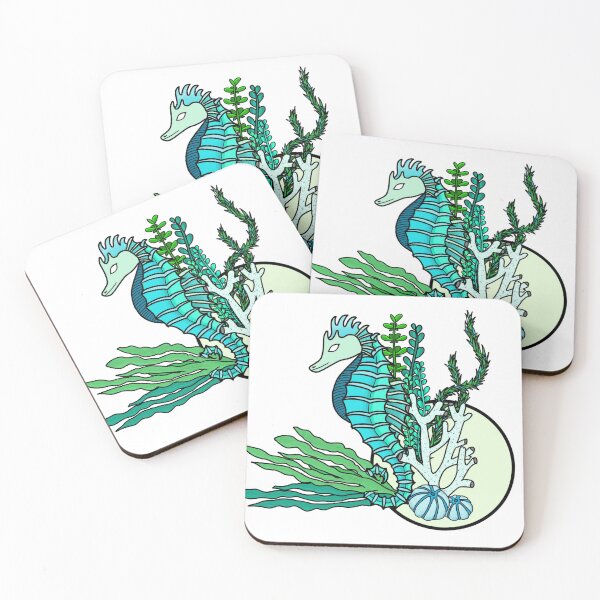 Item preview, Minty Fresh Seahorse designed and sold by AliJ567.