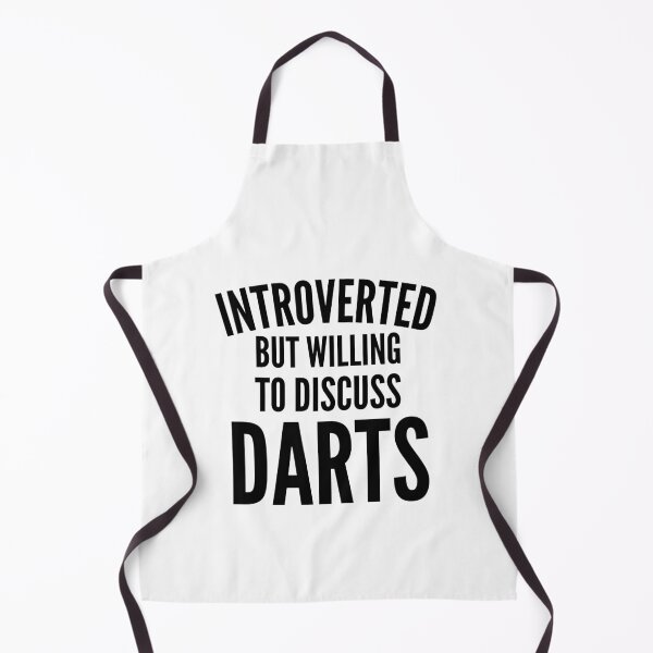 Item preview, Introverted but Willing to Discuss Darts designed and sold by HalpinDesign.