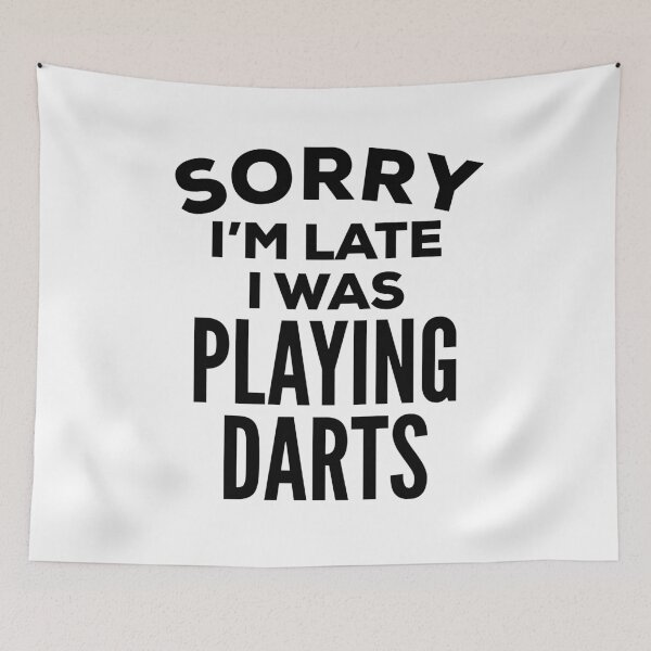 Item preview, I Was Playing Darts designed and sold by HalpinDesign.