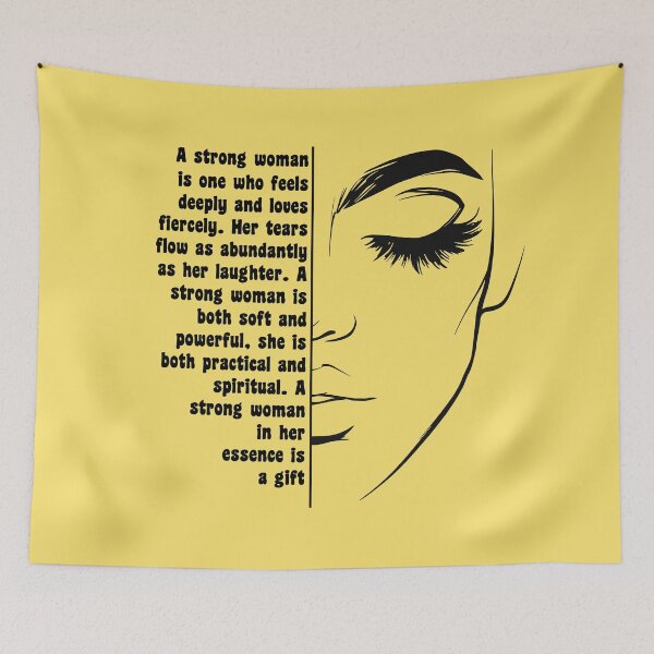 Item preview, Cita de mujer fuerte: poderosas palabras de empoderamiento designed and sold by NastySquad.