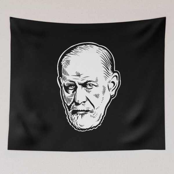 Item preview, Sigmund Freud Portrait designed and sold by HalpinDesign.