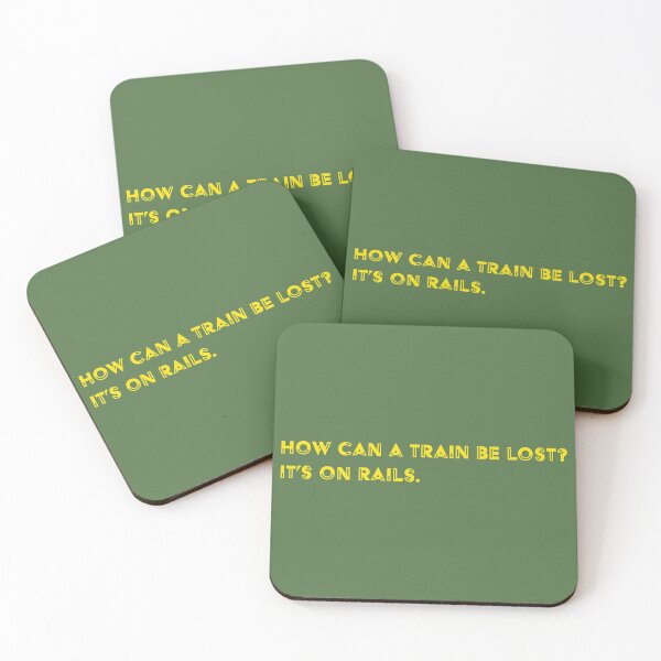 Item preview, How can a train be lost? It's on rails. designed and sold by Mud Room.