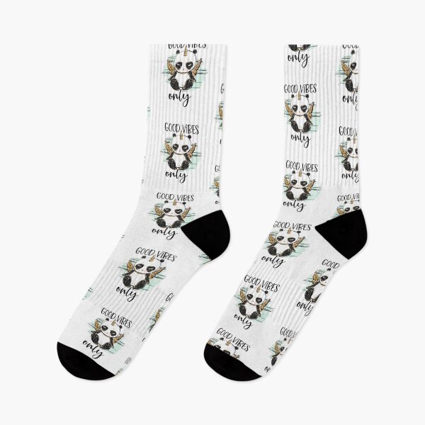 Item preview, Good Vibes Only Panda Unicorn gift for girls & boys designed and sold by BRtisticDesigns.