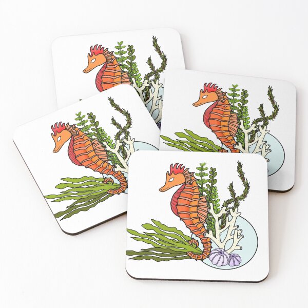Item preview, Orangesicle Seahorse designed and sold by AliJ567.