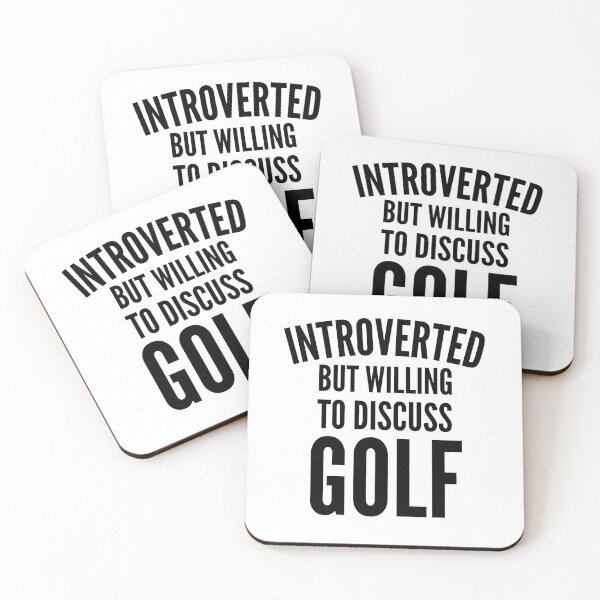 Artikelvorschau, Golf Introvert entworfen und verkauft von HalpinDesign.