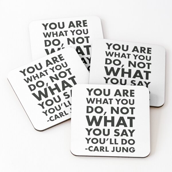 Item preview, Carl Jung Quote What You Say designed and sold by HalpinDesign.