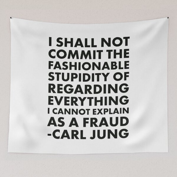 Item preview, Carl Jung Quote Fraud designed and sold by HalpinDesign.