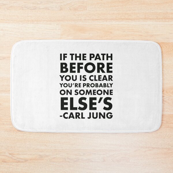 Item preview, Carl Jung Quote The Path designed and sold by HalpinDesign.