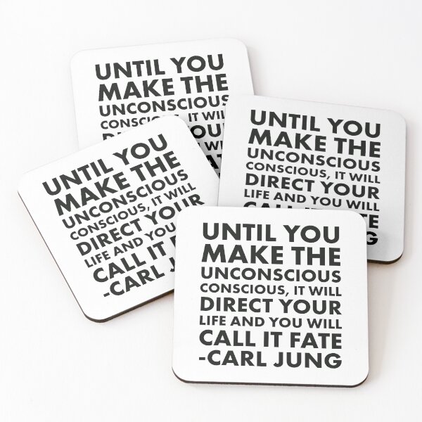 Item preview, Carl Jung Quote Unconcious designed and sold by HalpinDesign.