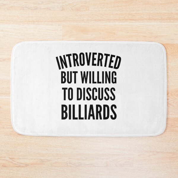Item preview, Billiards Introvert designed and sold by HalpinDesign.