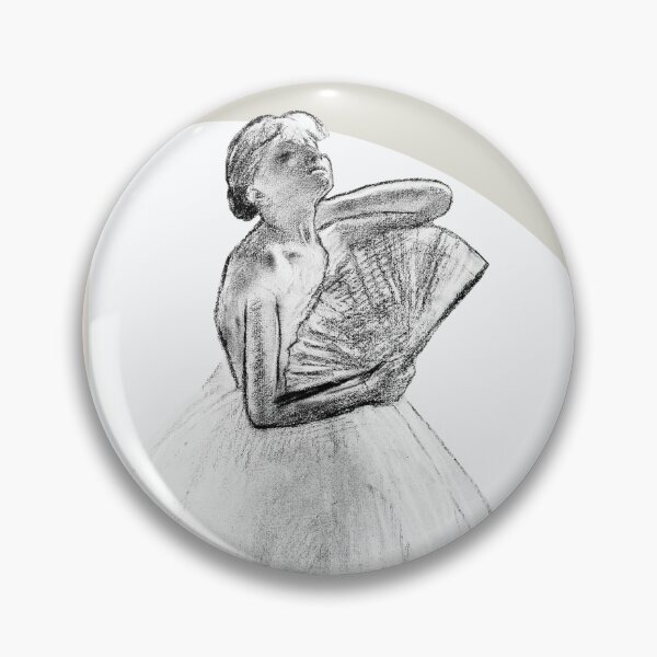 Item preview, Retro Modern Degas Ballerina  designed and sold by Milli Co Studio.