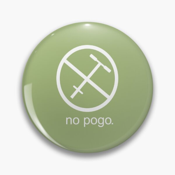 Item preview, No Pogo designed and sold by HiberniaArt.