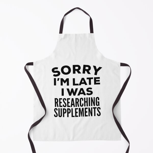Item preview, Funny Supplements Quote designed and sold by HalpinDesign.