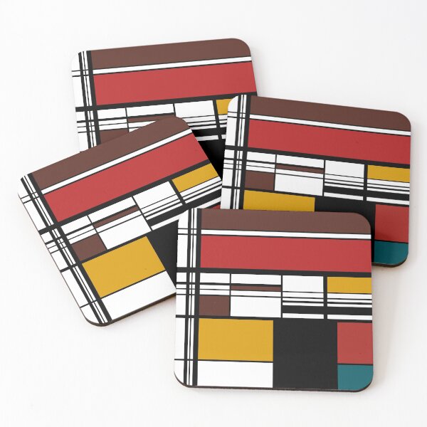 Item preview, Mondrian-Style  Reinvented - De Stijl Reimagined 01 designed and sold by vortexatelier.