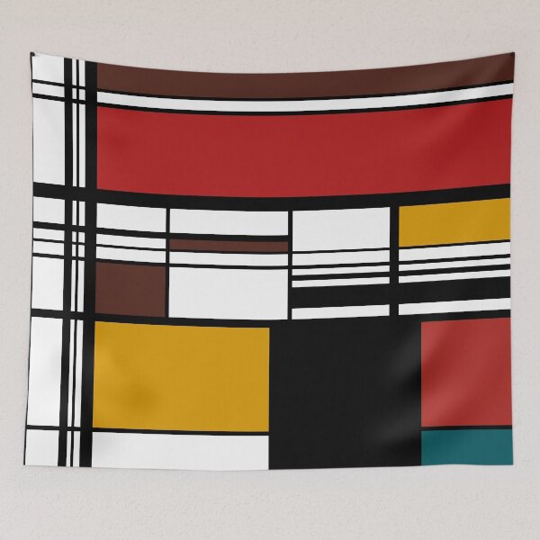 Item preview, Mondrian-Style  Reinvented - De Stijl Reimagined 01 designed and sold by vortexatelier.