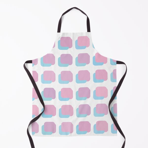 Item preview, purple blue pink rounded square geometric pastel pattern designed and sold by frauenbrauen.