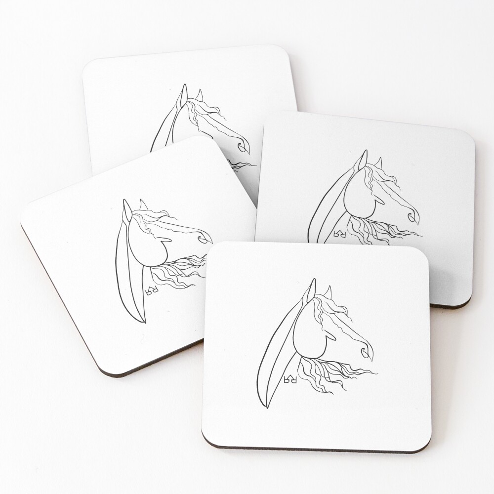 Item preview, Coasters (Set of 4) designed and sold by RiggItUpRanch.