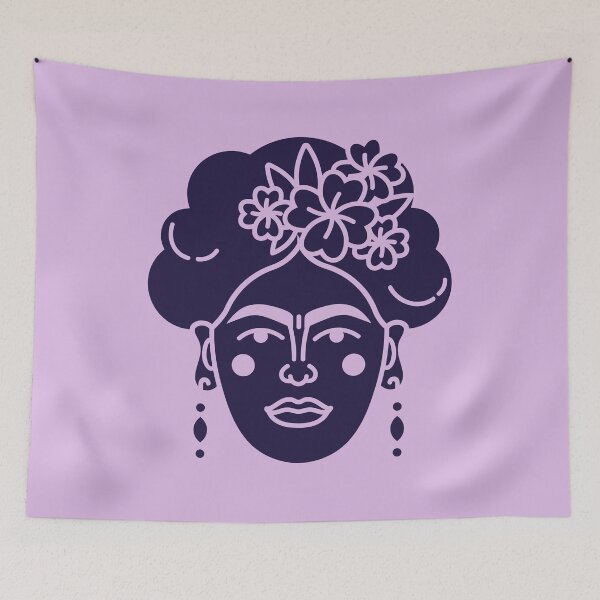 Item preview, Frida Kahlo Artwork Pattern designed and sold by NastySquad.