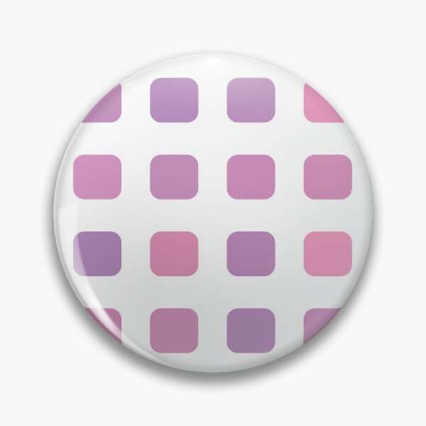 Item preview, purple and pink rounded square geometric pastel pattern designed and sold by frauenbrauen.