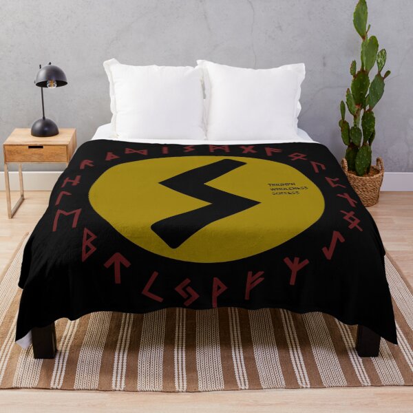 Item preview, Yellow Sowulo Futhark Rune Symbol designed and sold by Depic Spirit.