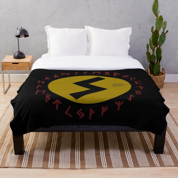 Item preview, Yellow Sowulo Futhark Rune Symbol designed and sold by Depic Spirit.