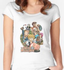 Nanatsu no Taizai Women's Fitted Scoop T-Shirt