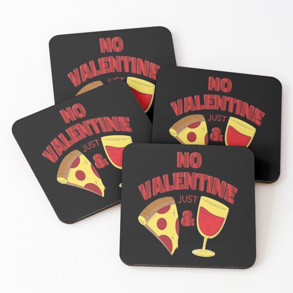 Item preview, No Valentines Just Pizza and Wine designed and sold by PhillDaPhlava.